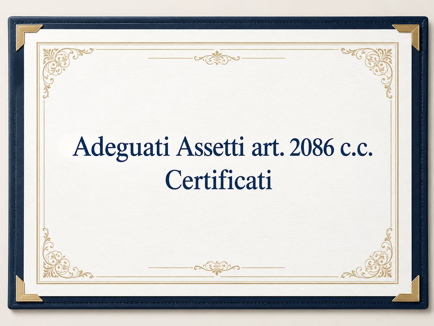 Adeguati assetti ex art. 2086 c.c.: il ruolo del commercialista tra adozione, certificazione e validazione