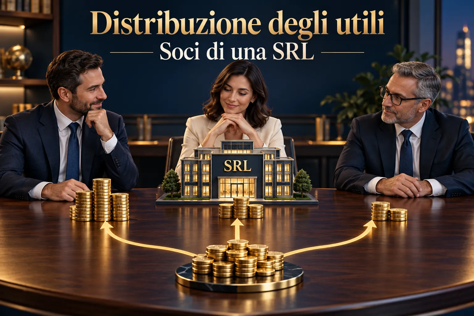 Distribuzione utili SRL: procedura, tassazione e rischi